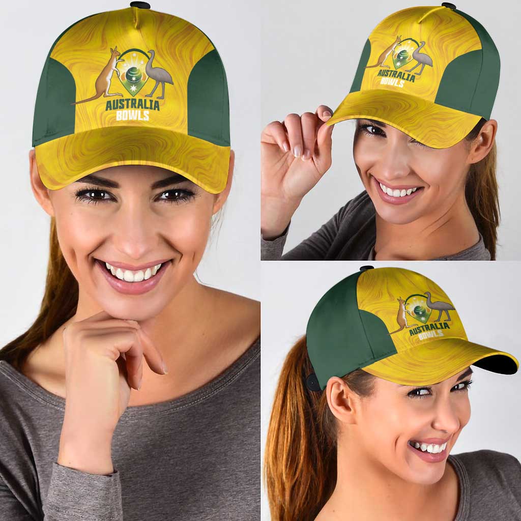 Bowls Australia Classic Cap Marble National Color - Aussie Hoodie