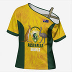 Custom Bowls Australia Cross Shoulder Shirt Marble National Color - Aussie Hoodie