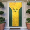 Custom Bowls Australia Door Cover Marble National Color - Aussie Hoodie