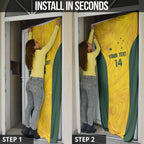Custom Bowls Australia Door Cover Marble National Color - Aussie Hoodie