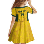Custom Bowls Australia Family Matching Mermaid Dress and Hawaiian Shirt Marble National Color - Aussie Hoodie