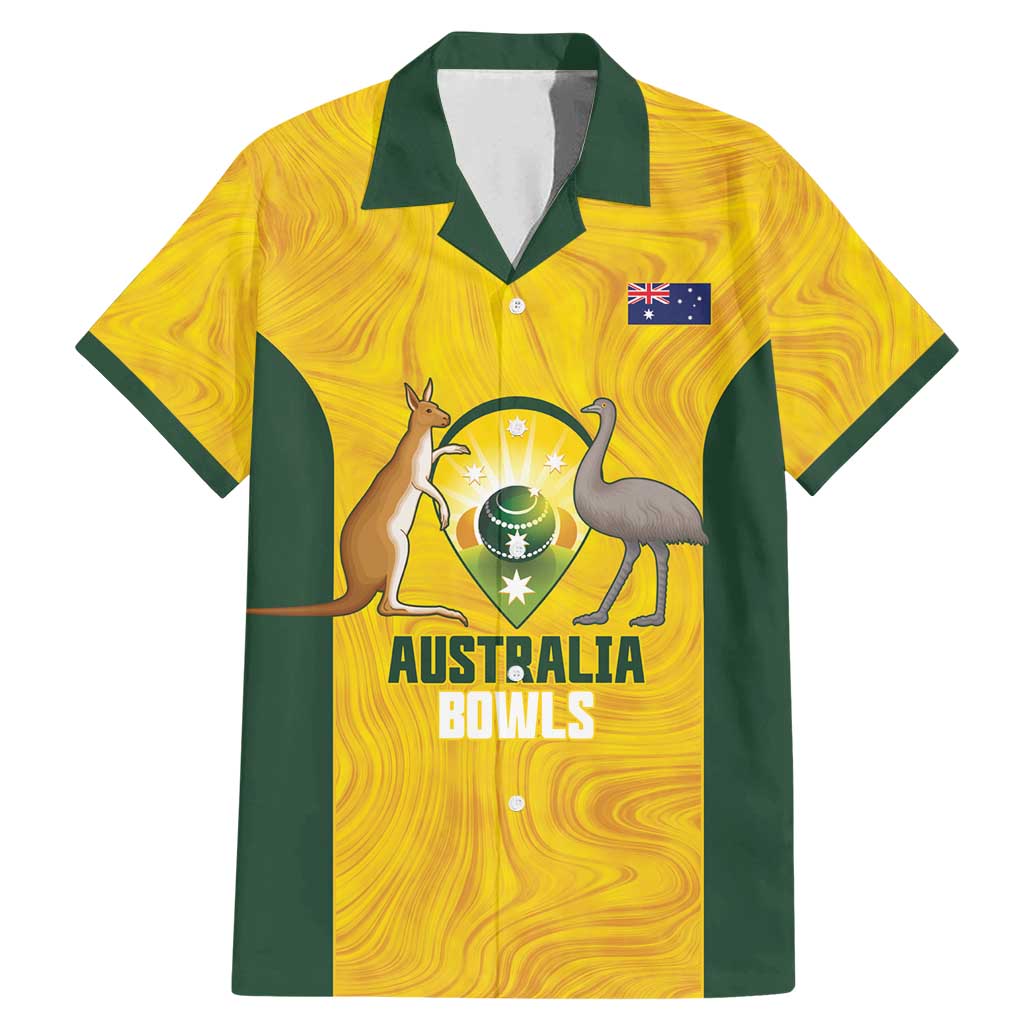 Custom Bowls Australia Family Matching Mermaid Dress and Hawaiian Shirt Marble National Color - Aussie Hoodie