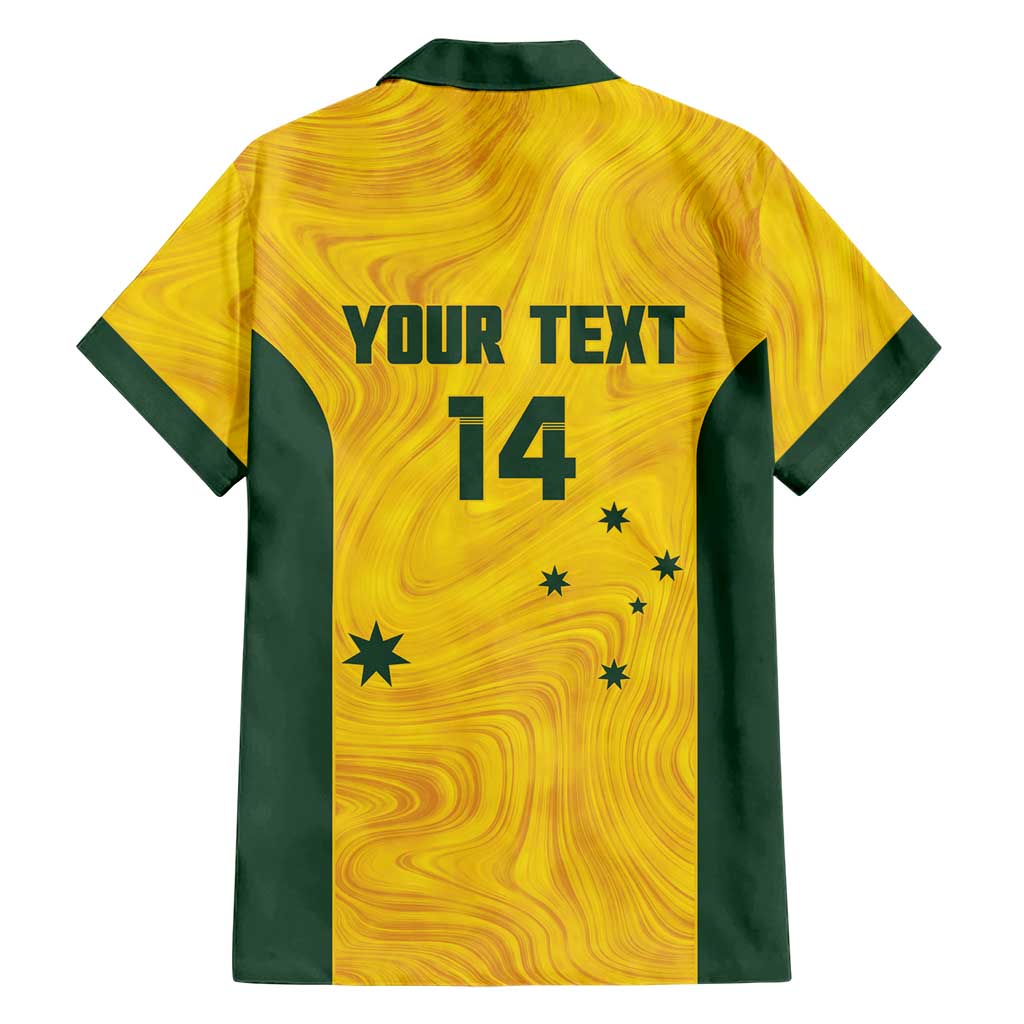 Custom Bowls Australia Family Matching Off Shoulder Short Dress and Hawaiian Shirt Marble National Color - Aussie Hoodie