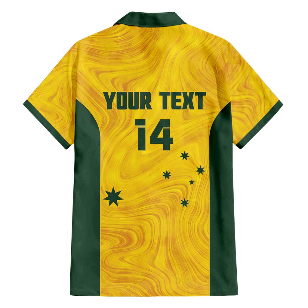 Custom Bowls Australia Family Matching Summer Maxi Dress and Hawaiian Shirt Marble National Color - Aussie Hoodie