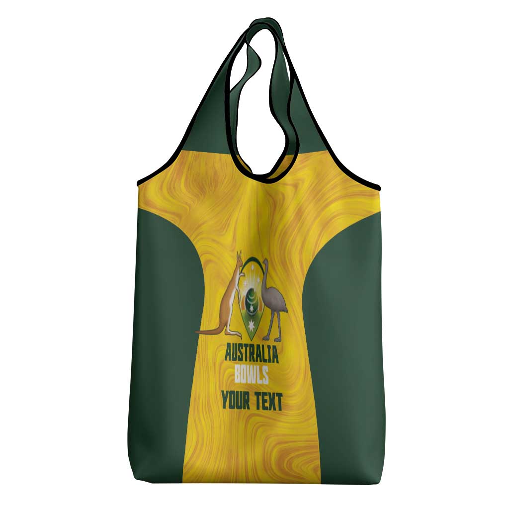 Custom Bowls Australia Grocery Bag Marble National Color - Aussie Hoodie
