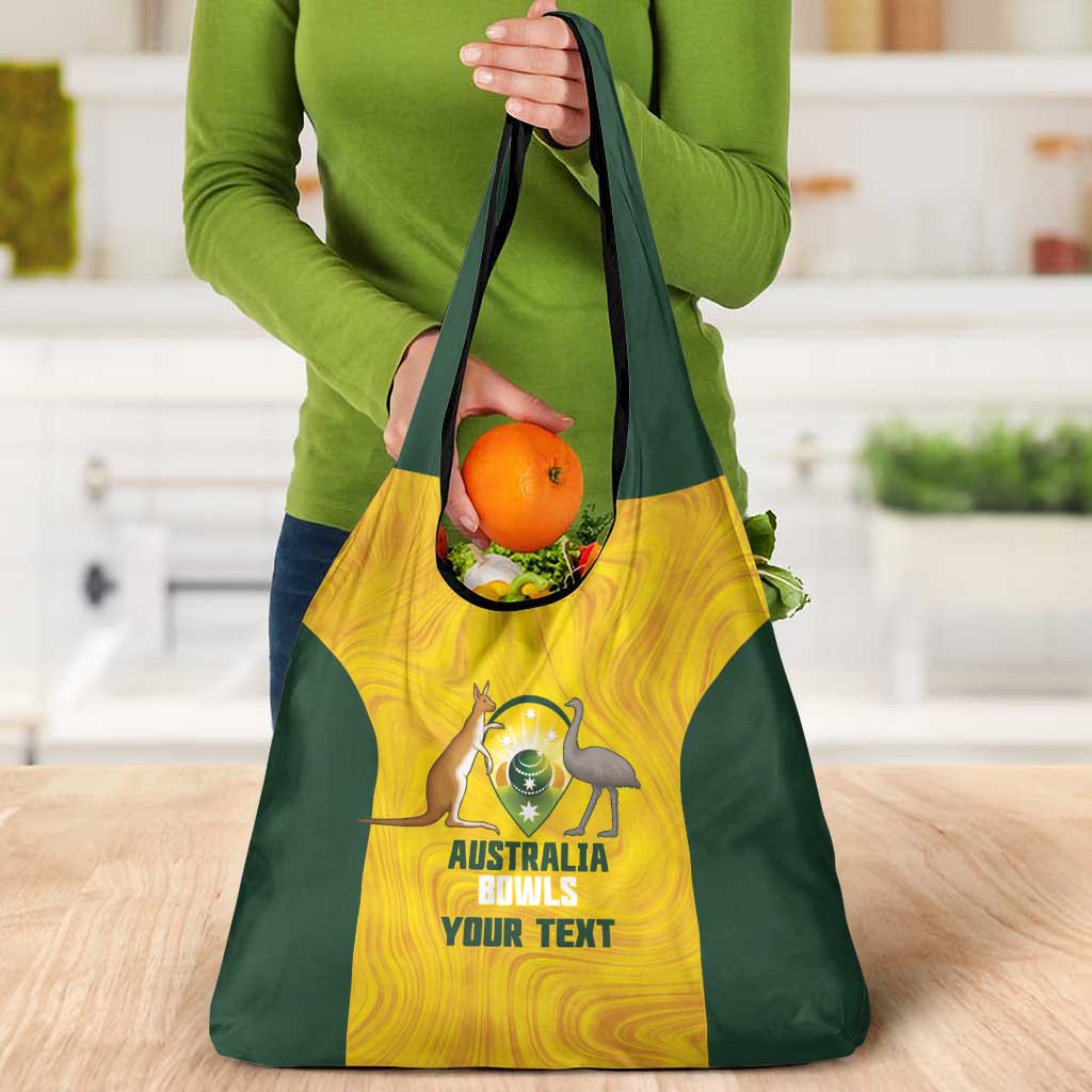 Custom Bowls Australia Grocery Bag Marble National Color - Aussie Hoodie
