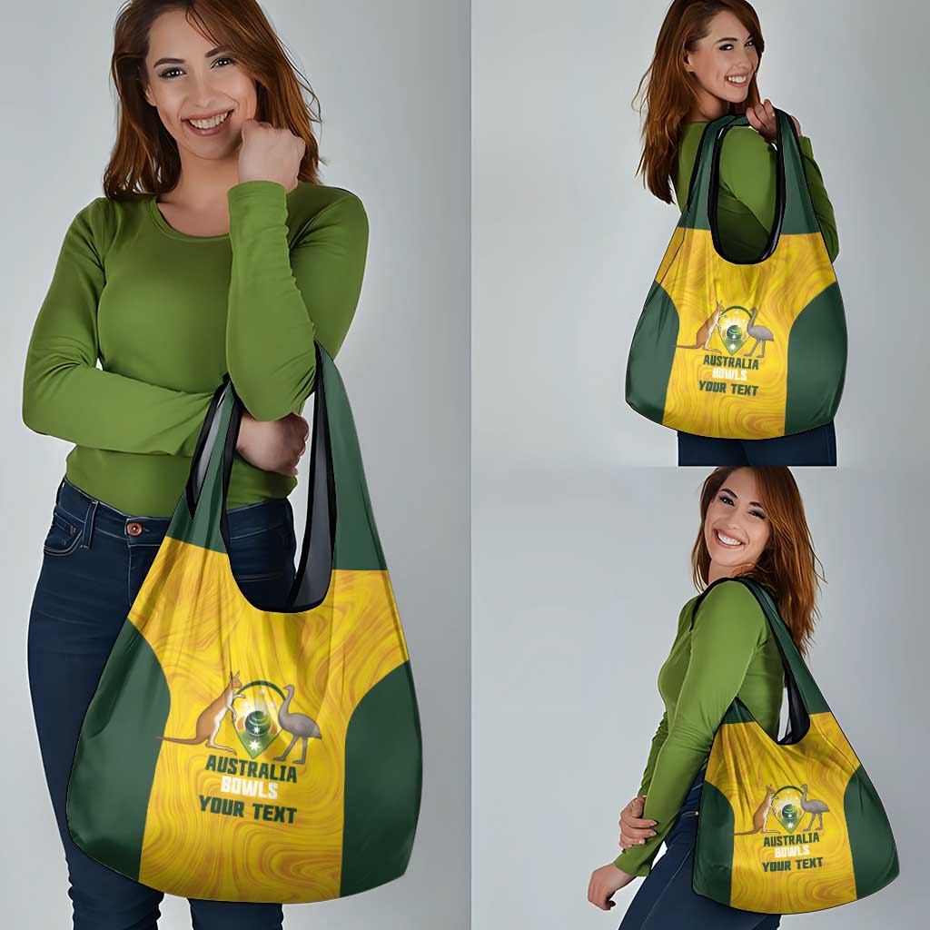 Custom Bowls Australia Grocery Bag Marble National Color - Aussie Hoodie