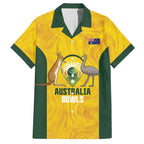 Custom Bowls Australia Hawaiian Shirt Marble National Color - Aussie Hoodie