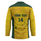 Custom Bowls Australia Hockey Jersey Marble National Color - Aussie Hoodie