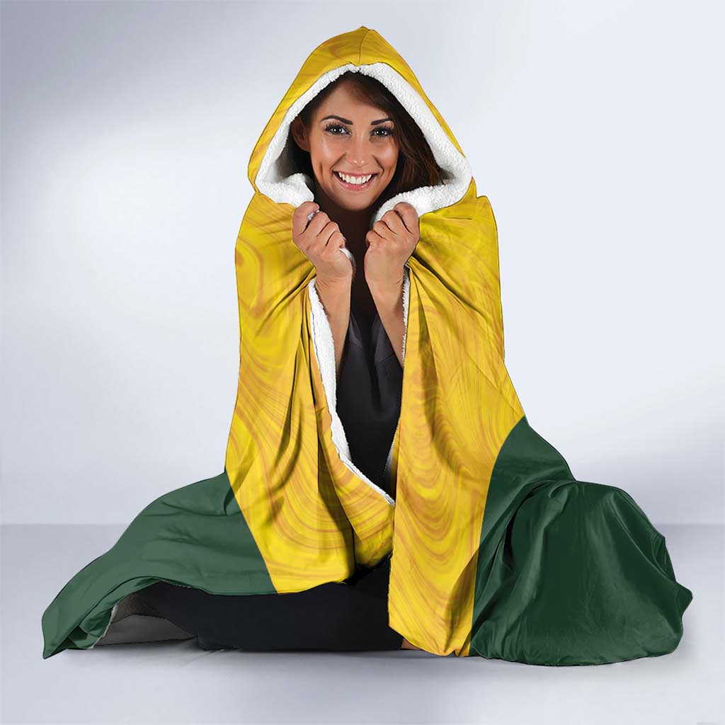 Custom Bowls Australia Hooded Blanket Marble National Color - Aussie Hoodie