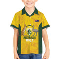 Custom Bowls Australia Kid Hawaiian Shirt Marble National Color - Aussie Hoodie