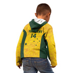 Custom Bowls Australia Kid Hoodie Marble National Color - Aussie Hoodie