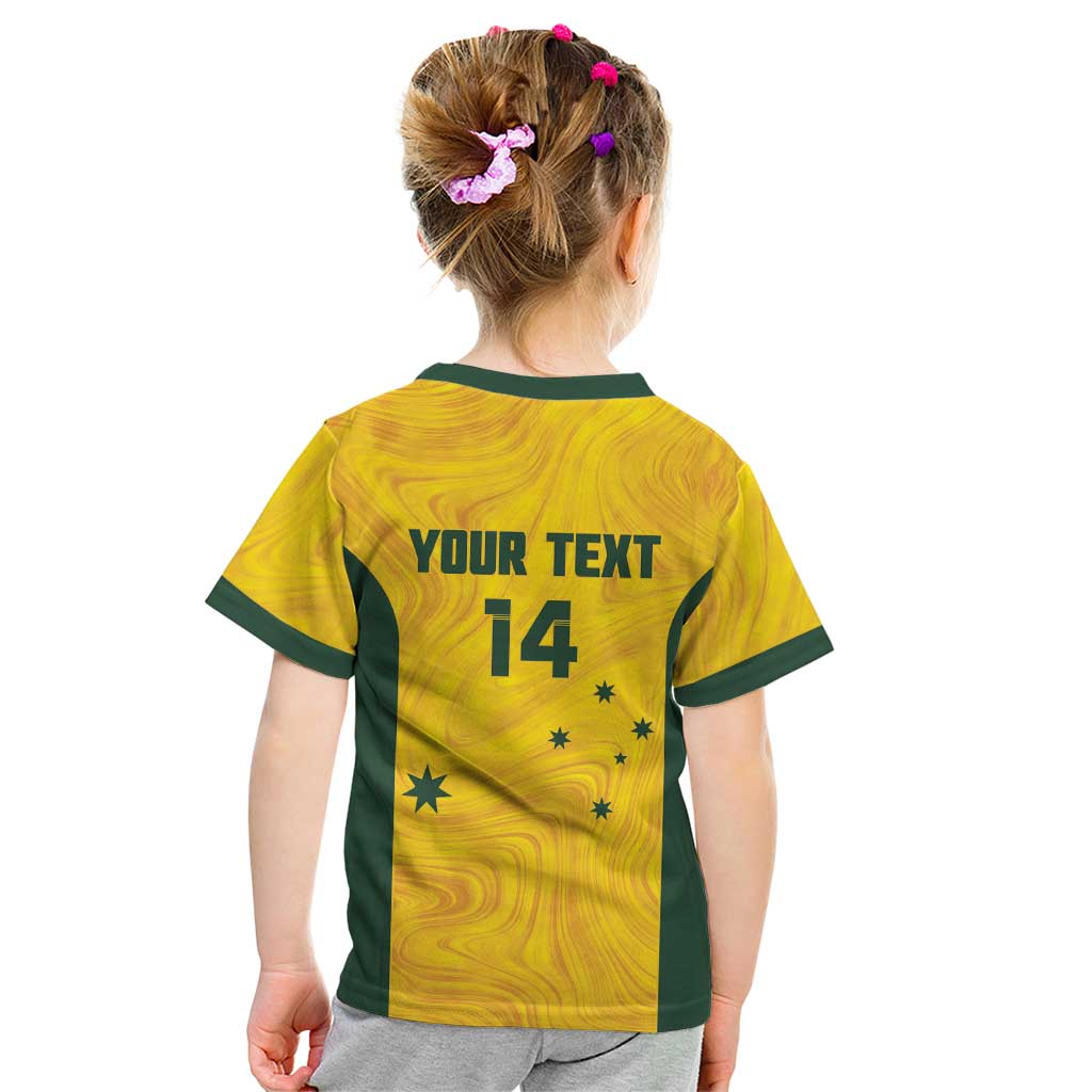 Custom Bowls Australia Kid T Shirt Marble National Color - Aussie Hoodie