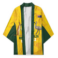 Custom Bowls Australia Kimono Marble National Color - Aussie Hoodie