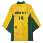 Custom Bowls Australia Kimono Marble National Color - Aussie Hoodie
