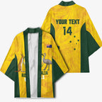 Custom Bowls Australia Kimono Marble National Color - Aussie Hoodie