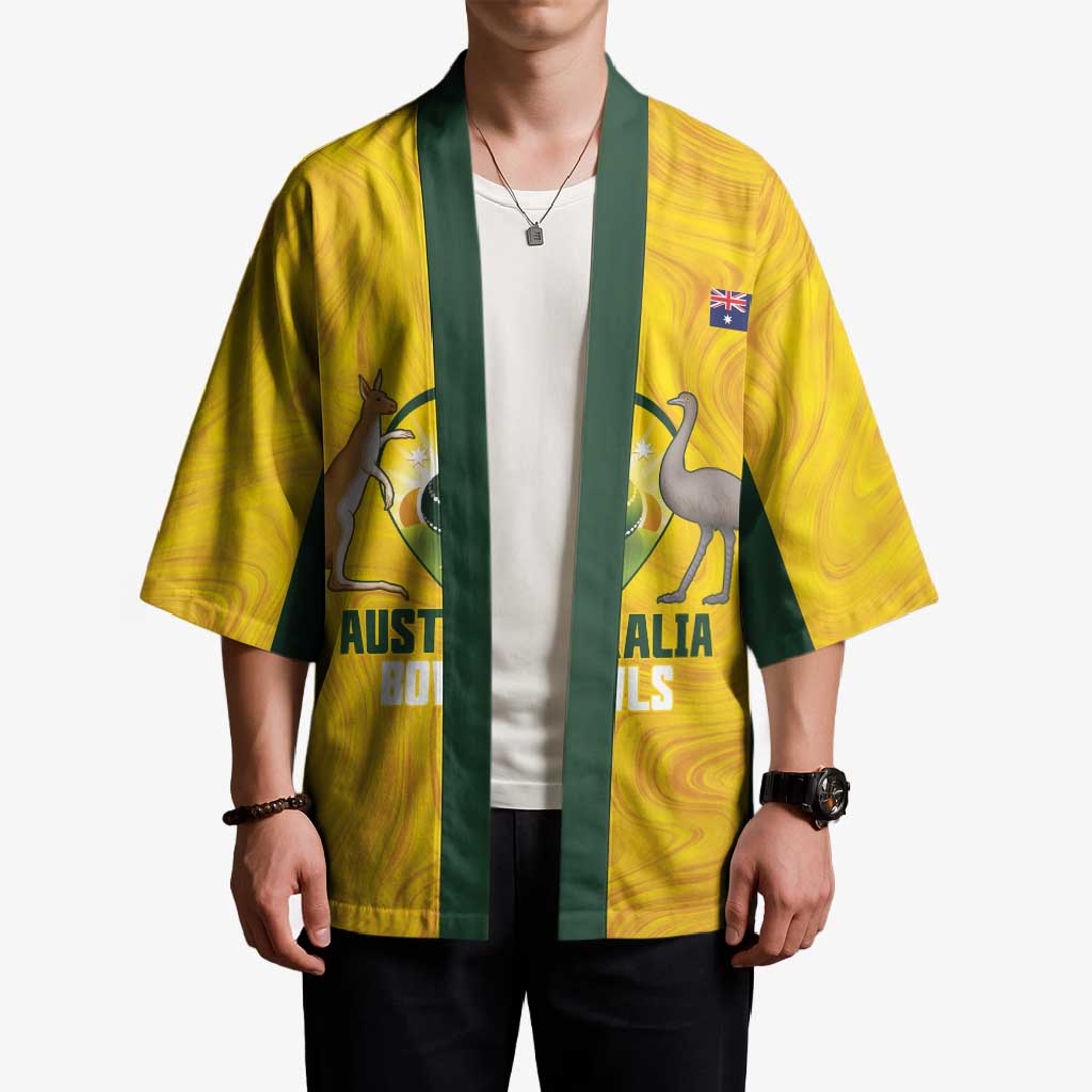 Custom Bowls Australia Kimono Marble National Color - Aussie Hoodie