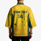 Custom Bowls Australia Kimono Marble National Color - Aussie Hoodie