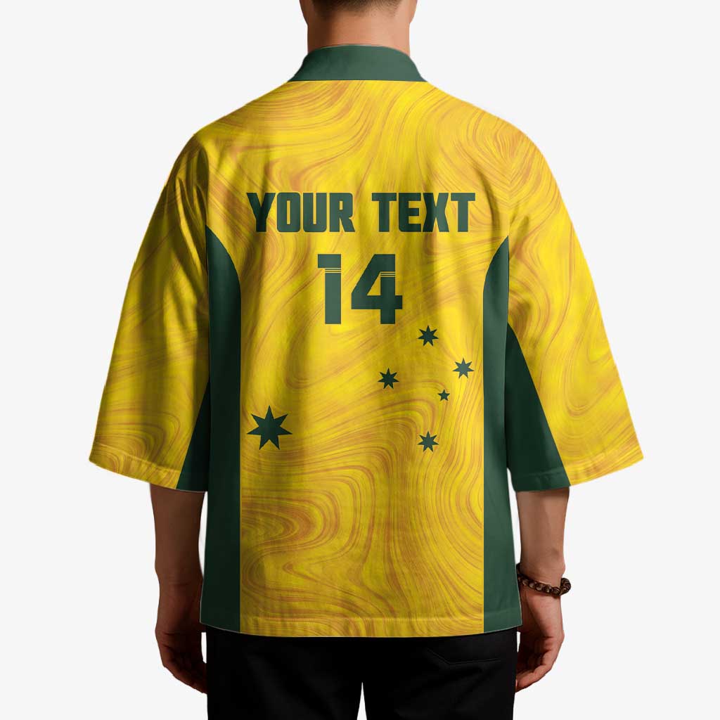 Custom Bowls Australia Kimono Marble National Color - Aussie Hoodie