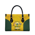 Custom Bowls Australia Leather Bag Marble National Color - Aussie Hoodie