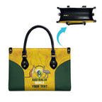 Custom Bowls Australia Leather Bag Marble National Color - Aussie Hoodie