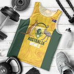 Custom Bowls Australia Men Tank Top Marble National Color - Aussie Hoodie
