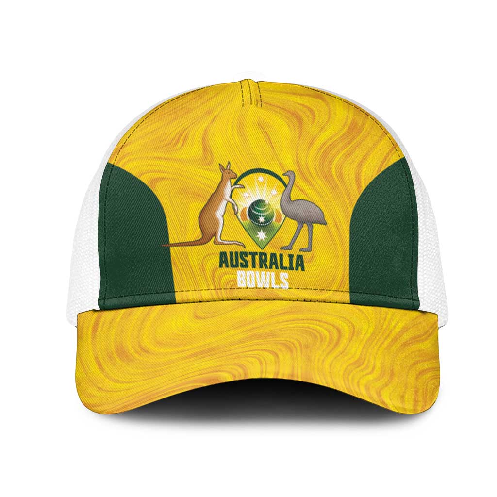Bowls Australia Mesh Trucker Cap Marble National Color - Aussie Hoodie
