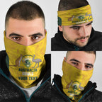 Custom Bowls Australia Neck Gaiter Marble National Color - Aussie Hoodie