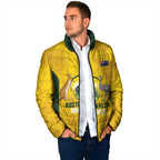 Custom Bowls Australia Padded Jacket Marble National Color - Aussie Hoodie