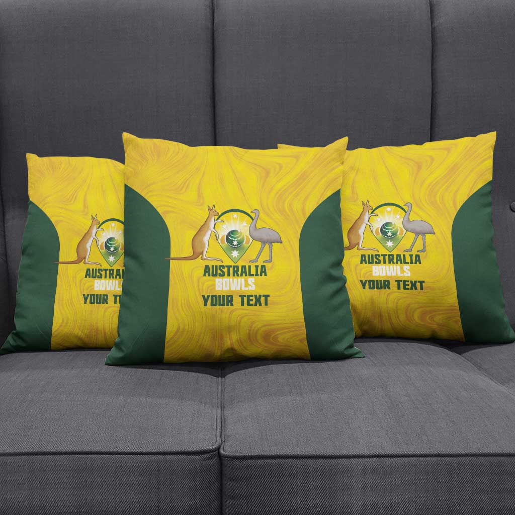 Custom Bowls Australia Pillow Cover Marble National Color - Aussie Hoodie