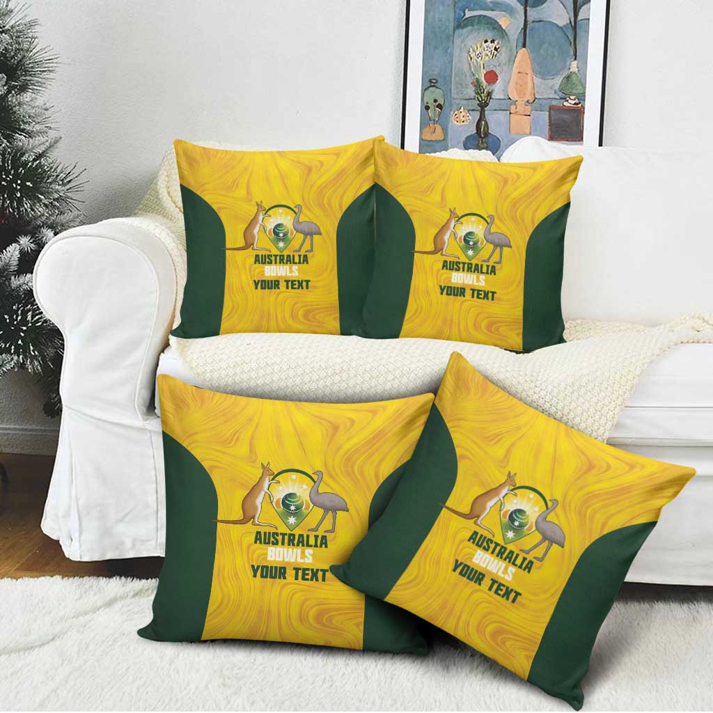 Custom Bowls Australia Pillow Cover Marble National Color - Aussie Hoodie
