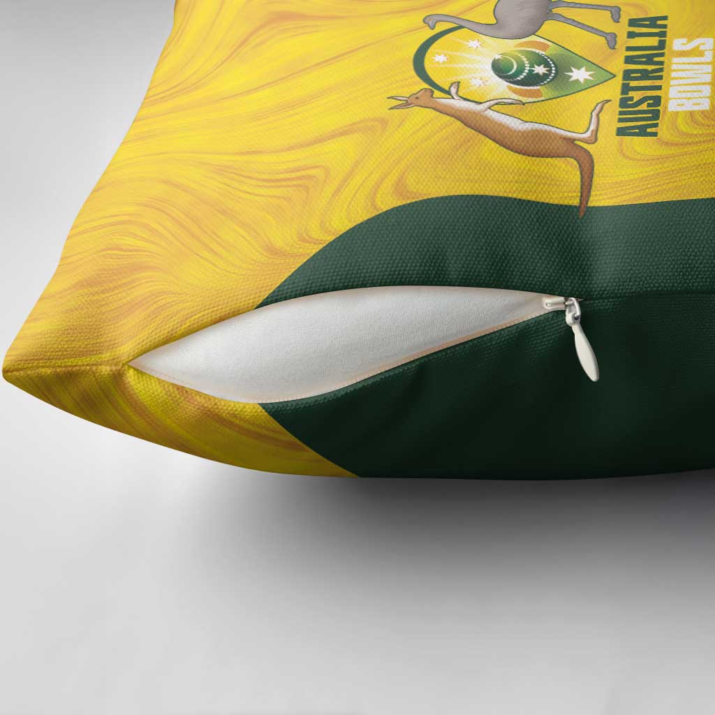 Custom Bowls Australia Pillow Cover Marble National Color - Aussie Hoodie