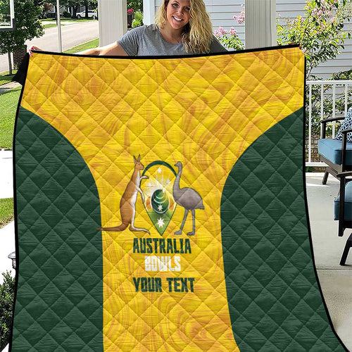 Custom Bowls Australia Quilt Marble National Color - Aussie Hoodie