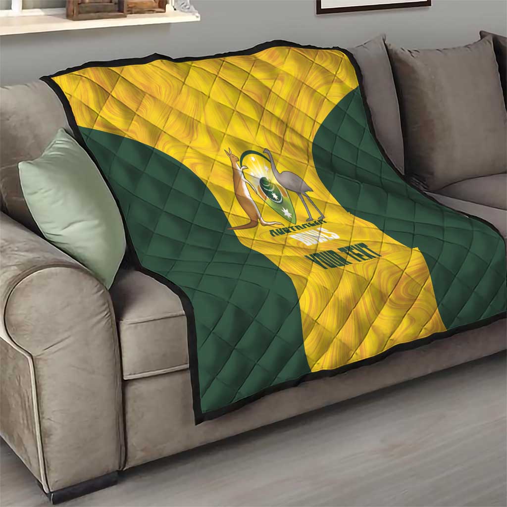Custom Bowls Australia Quilt Marble National Color - Aussie Hoodie
