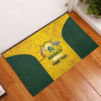 Custom Bowls Australia Rubber Doormat Marble National Color - Aussie Hoodie