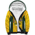 Custom Bowls Australia Sherpa Hoodie Marble National Color - Aussie Hoodie