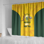 Custom Bowls Australia Shower Curtain Marble National Color - Aussie Hoodie