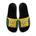 Custom Bowls Australia Slide Sandals Marble National Color - Aussie Hoodie
