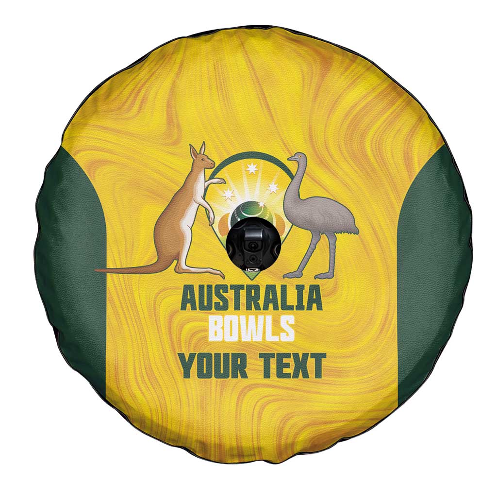 Custom Bowls Australia Spare Tire Cover Marble National Color - Aussie Hoodie