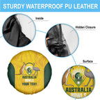Custom Bowls Australia Spare Tire Cover Marble National Color - Aussie Hoodie