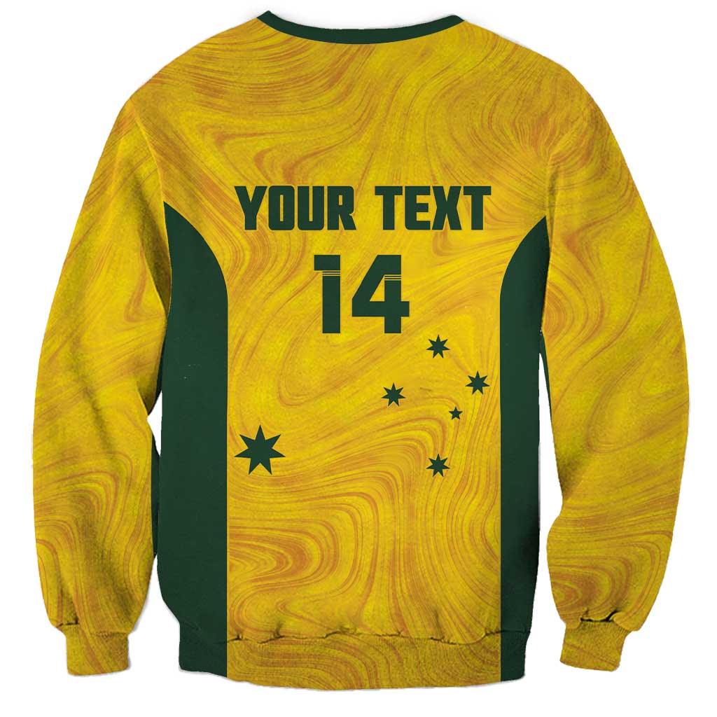 Custom Bowls Australia Sweatshirt Marble National Color - Aussie Hoodie
