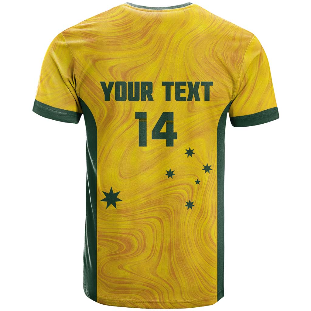 Custom Bowls Australia T Shirt Marble National Color - Aussie Hoodie