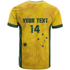 Custom Bowls Australia T Shirt Marble National Color - Aussie Hoodie