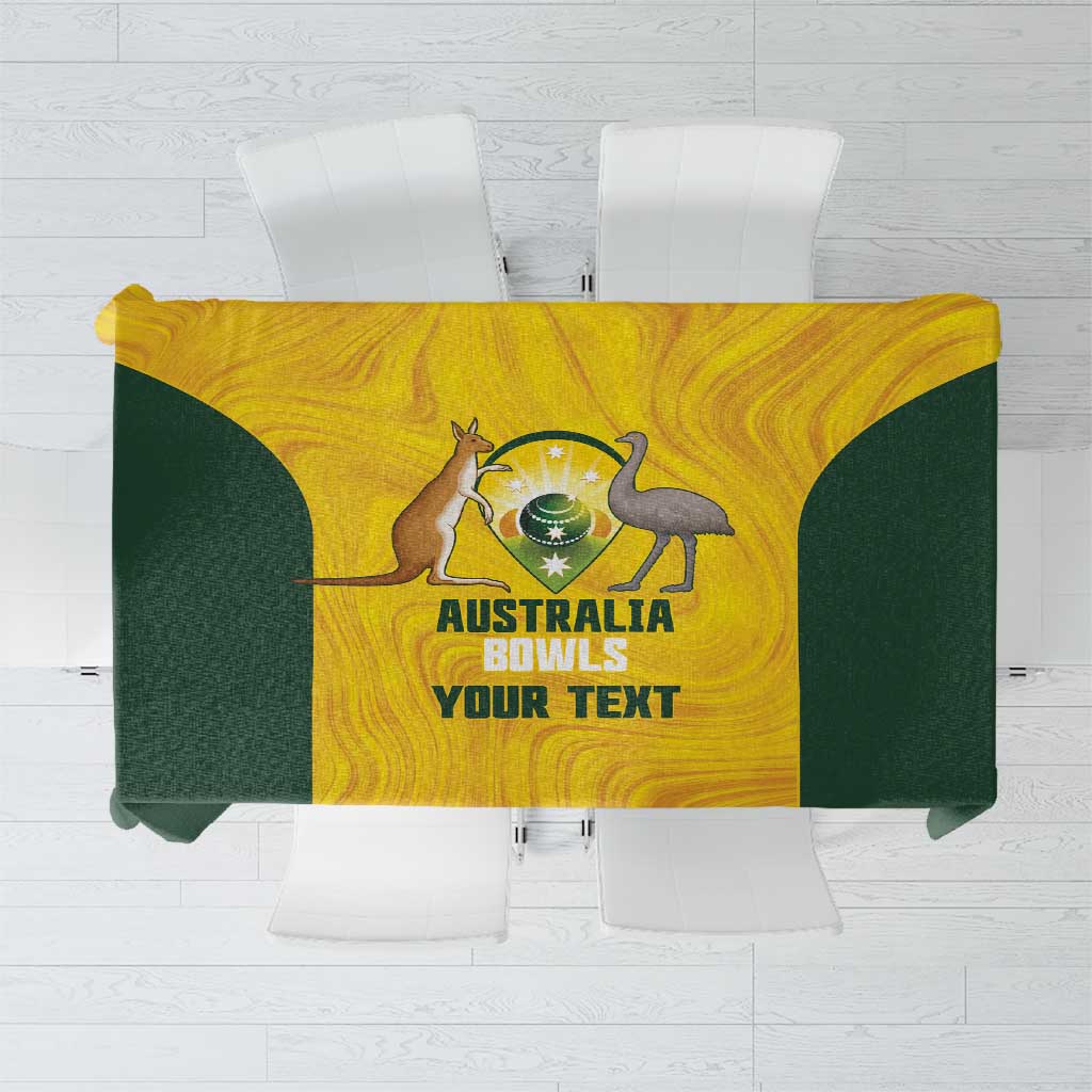 Custom Bowls Australia Tablecloth Marble National Color - Aussie Hoodie