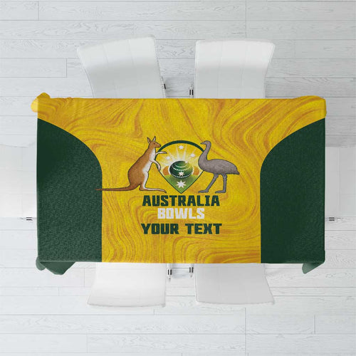 Custom Bowls Australia Tablecloth Marble National Color - Aussie Hoodie