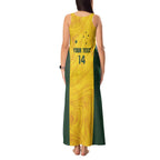 Custom Bowls Australia Tank Maxi Dress Marble National Color - Aussie Hoodie