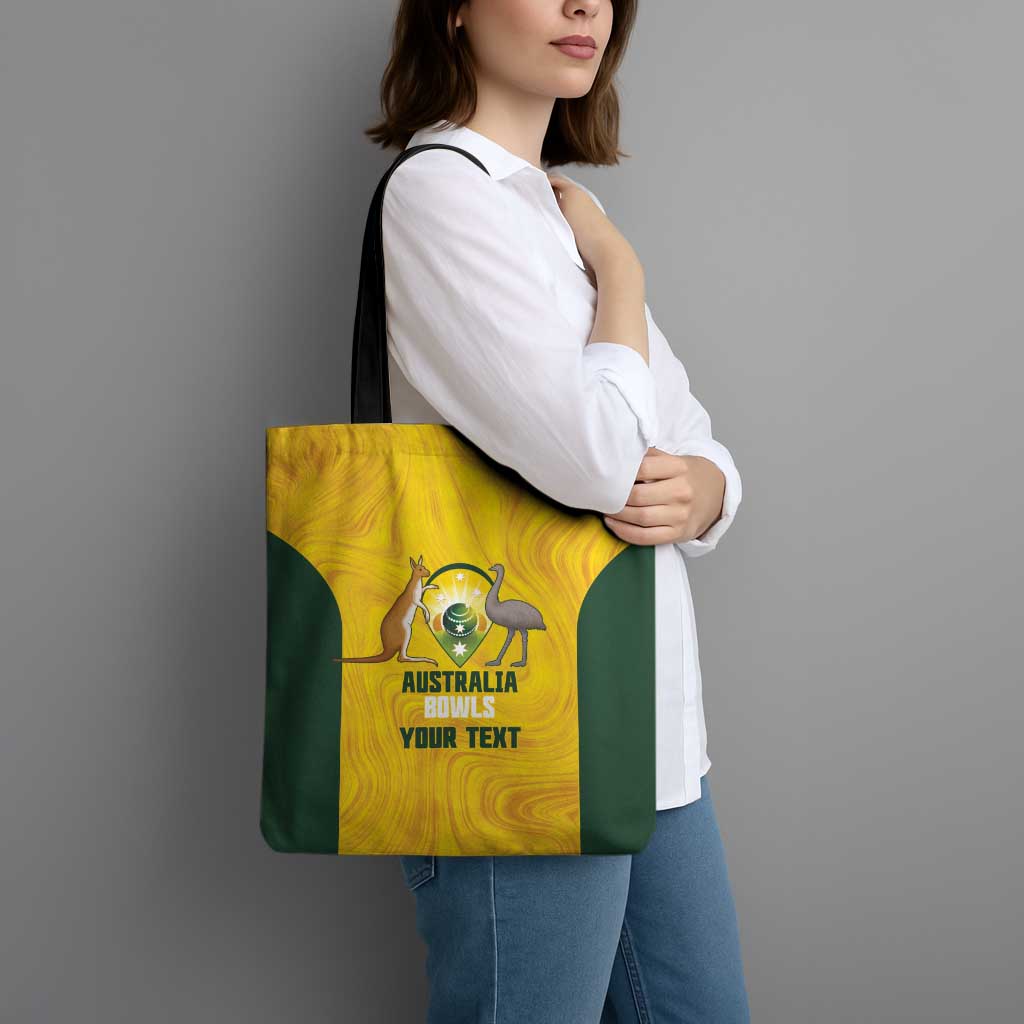 Custom Bowls Australia Tote Bag Marble National Color - Aussie Hoodie