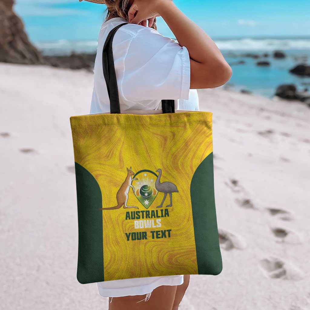 Custom Bowls Australia Tote Bag Marble National Color - Aussie Hoodie