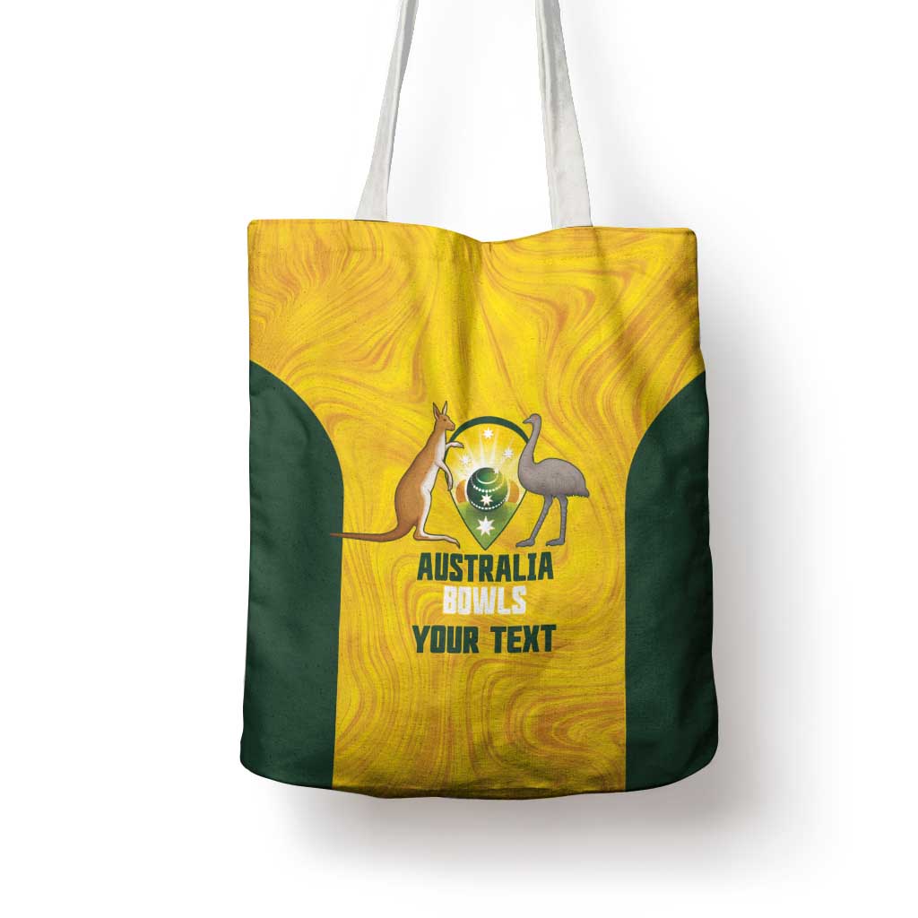 Custom Bowls Australia Tote Bag Marble National Color - Aussie Hoodie