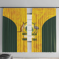 Custom Bowls Australia Window Curtain Marble National Color - Aussie Hoodie